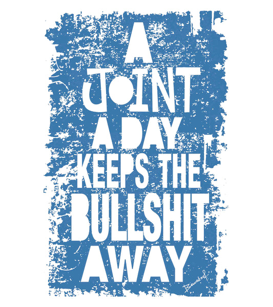 Round Neck T-Shirt - A Joint a day