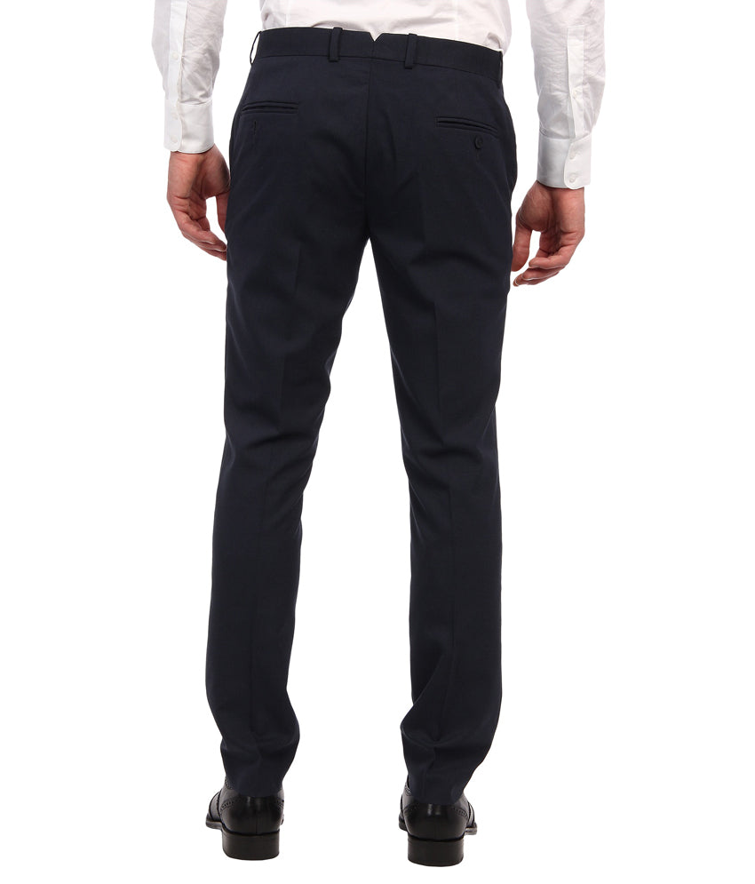 Blue Formal Trouser For Men MKF02