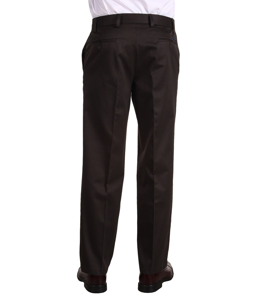 Brown Formal Trouser For Men MKF03