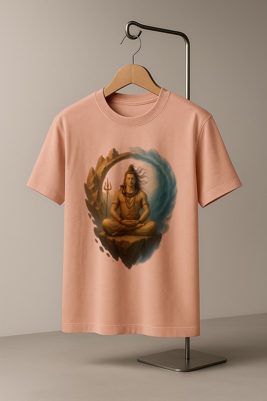 t-shirt soft peach