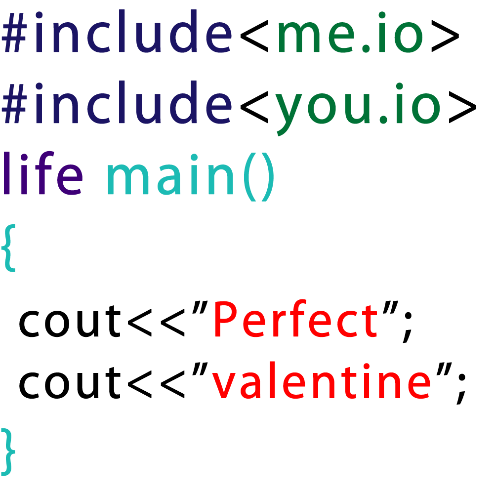 Round Neck T-Shirt - Perfect valentine-t