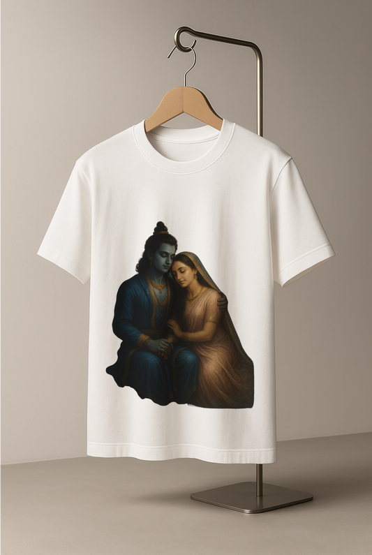 Ram & Sita Serenity T-shirt – A Timeless Symbol of Eternal Love