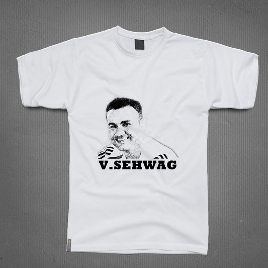 Round Neck T-Shirt - Sehwag