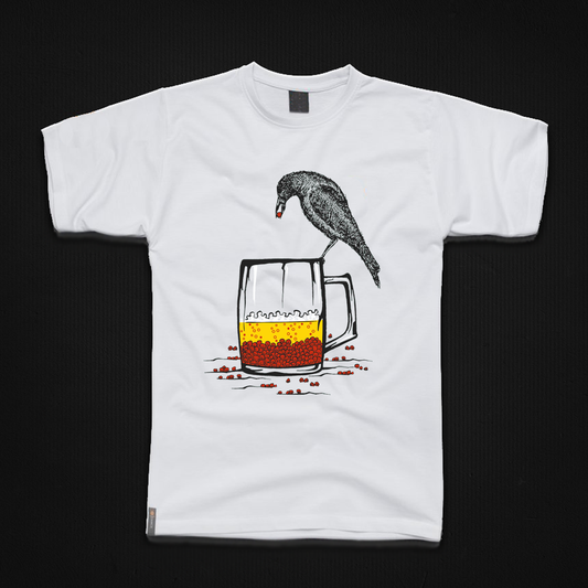 Round Neck T-Shirt - Thirsty-Crow-T