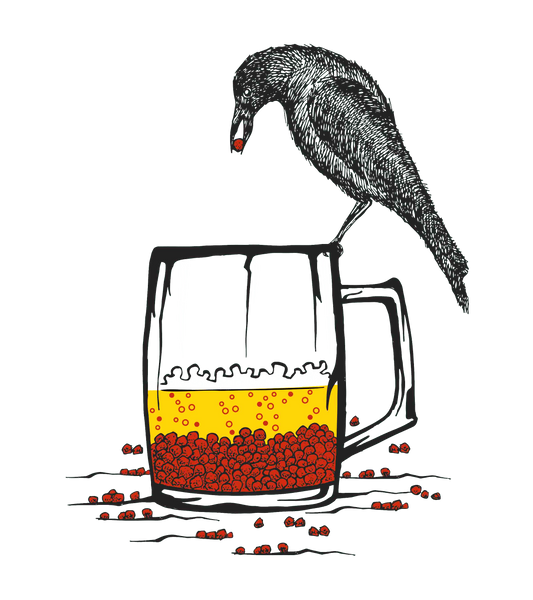 Round Neck T-Shirt - Thirsty-Crow-T