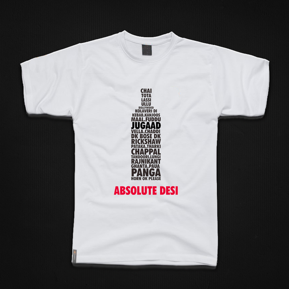 Round Neck T-Shirt - absolute-desi-T