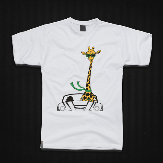 Round Neck T-Shirt - giraffe-T