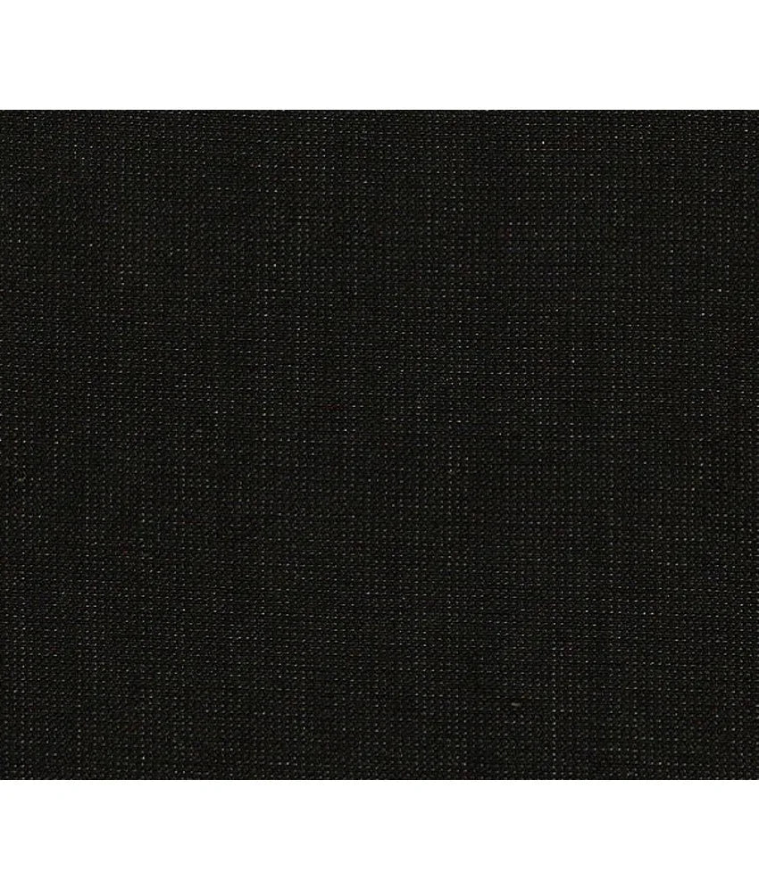 Gwalior Black (Warp Print) Suiting Fabric MKC05 - MeraKapda