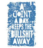 Round Neck T-Shirt - A Joint a day - MeraKapda