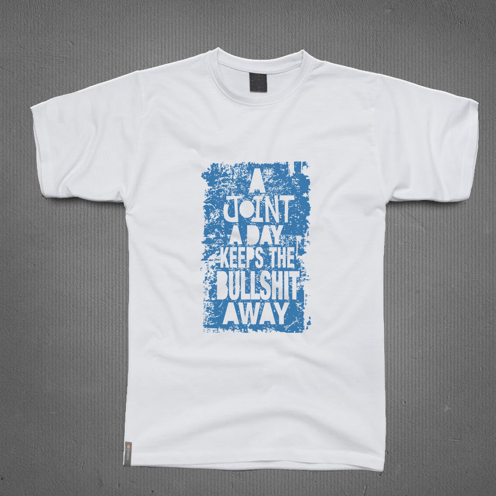 Round Neck T-Shirt - A Joint a day