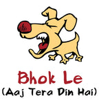 Round Neck T-Shirt - Bhok le aaj tera din hai - MeraKapda