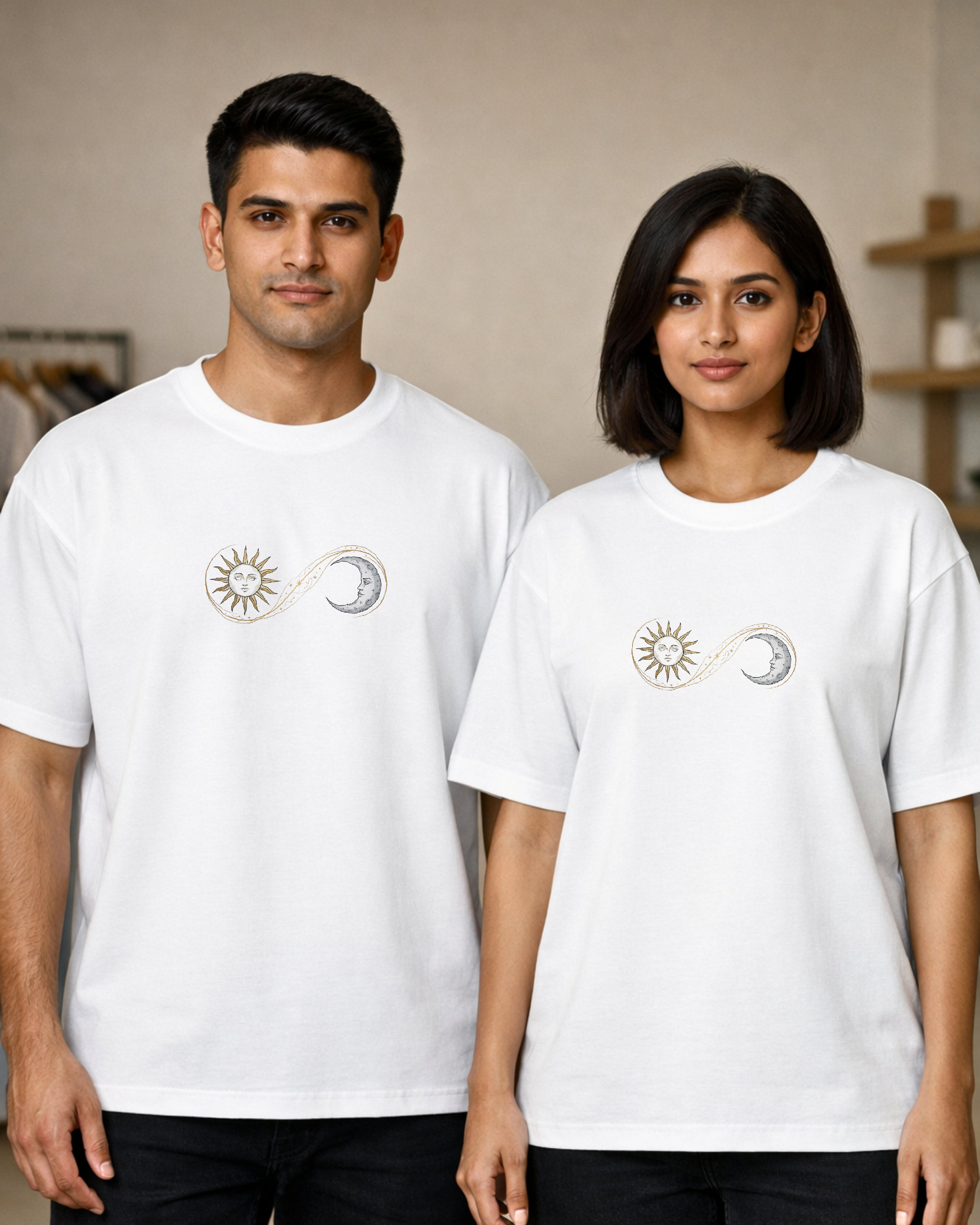 Infinite Balance Oversized T-Shirt – Celestial Peace Collection