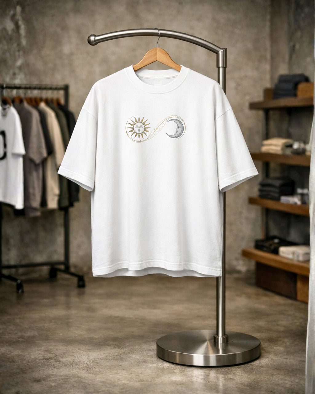 Infinite Balance Oversized T-Shirt – Celestial Peace Collection