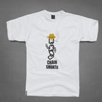 Round Neck T-Shirt - Chain Smoker - MeraKapda