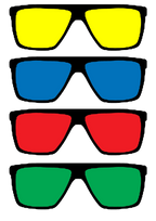 Round Neck T-Shirt - Four Glasses-t - MeraKapda