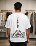 Hands of Infinity Oversized T-Shirt | Celestial Peace Collection | Mera Kapda