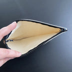 Natural Zipper Cosmetic Bag flat pouch – 8″ x 6″ - MeraKapda