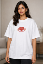 Intertwined Oversized T-Shirt – Yarn Forest Floating Bench Edition