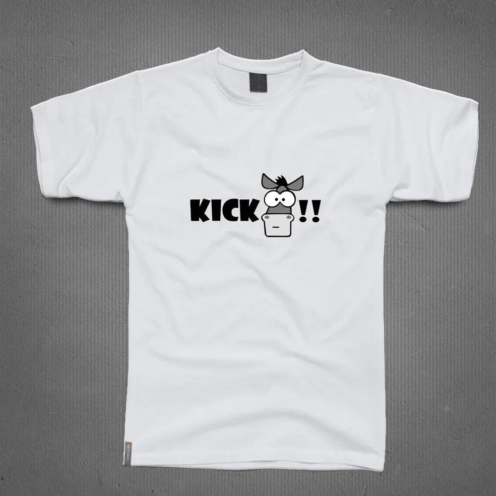 Round Neck T-Shirt - Kick ass - MeraKapda