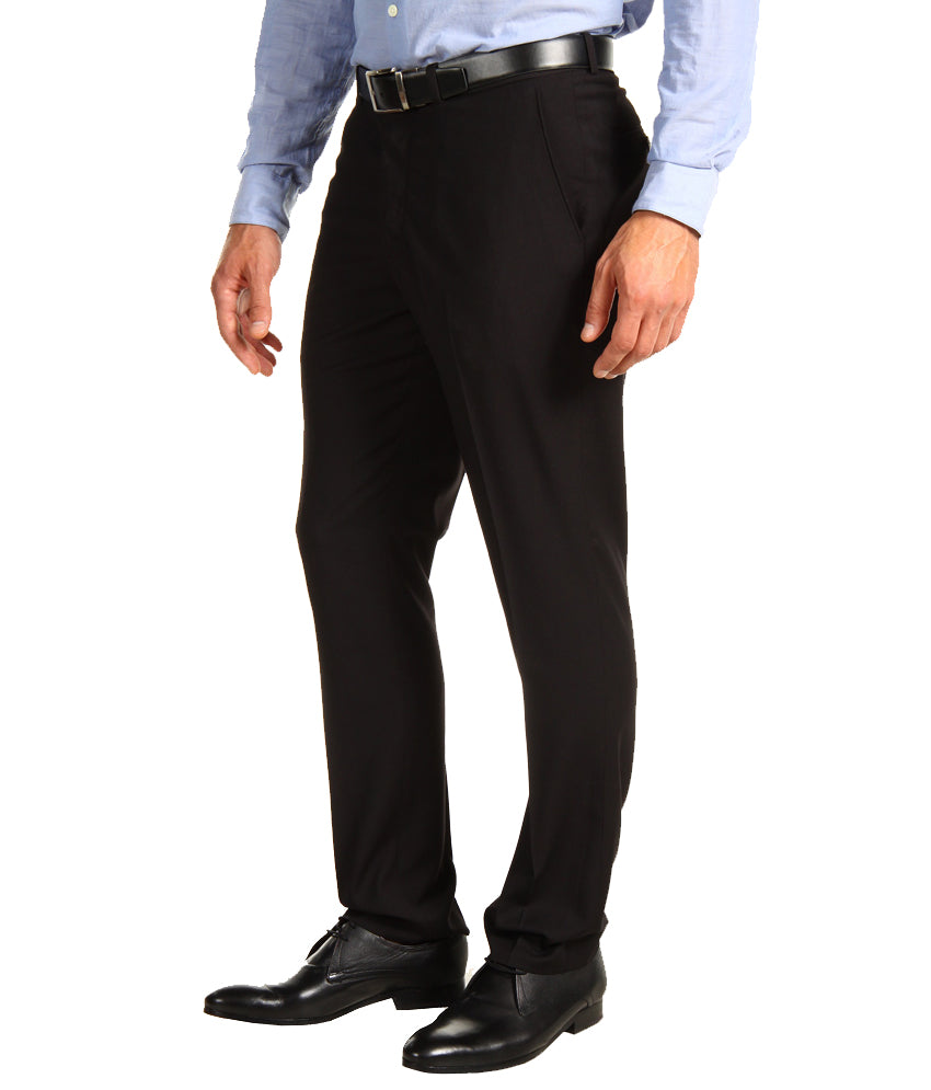 Black Formal Trouser For Men MKF01