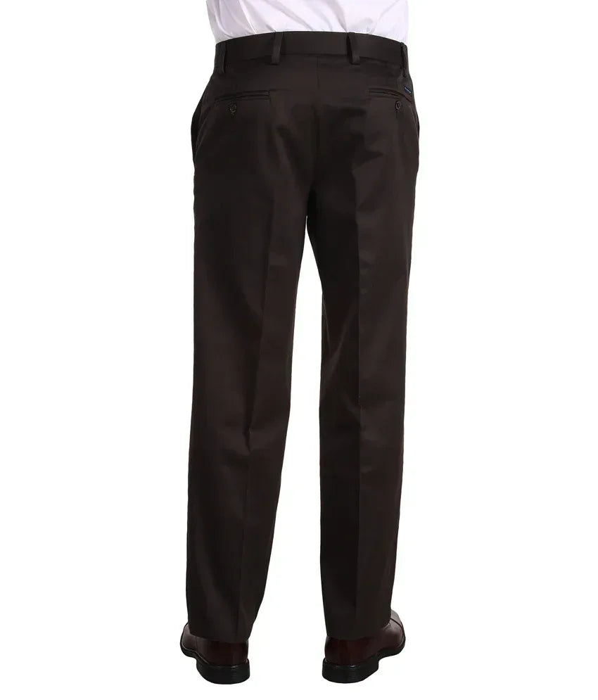 Brown Formal Trouser For Men MKF03 - MeraKapda