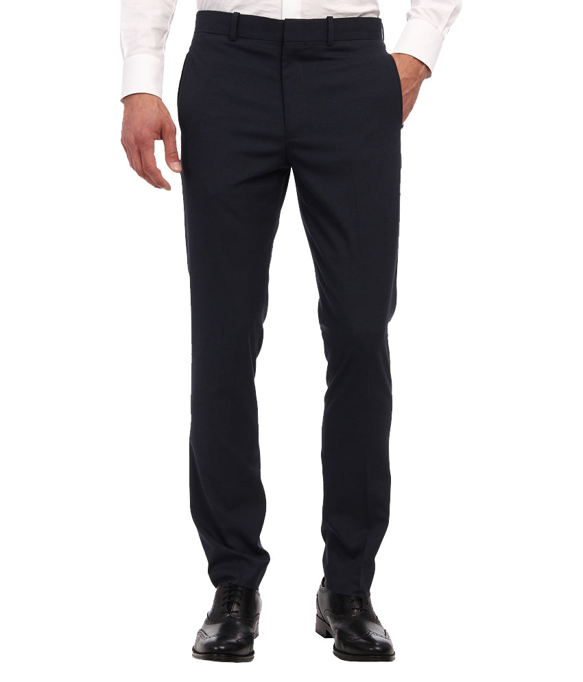 Pack of 2 Formal Trouser For Men - Blue & Gray