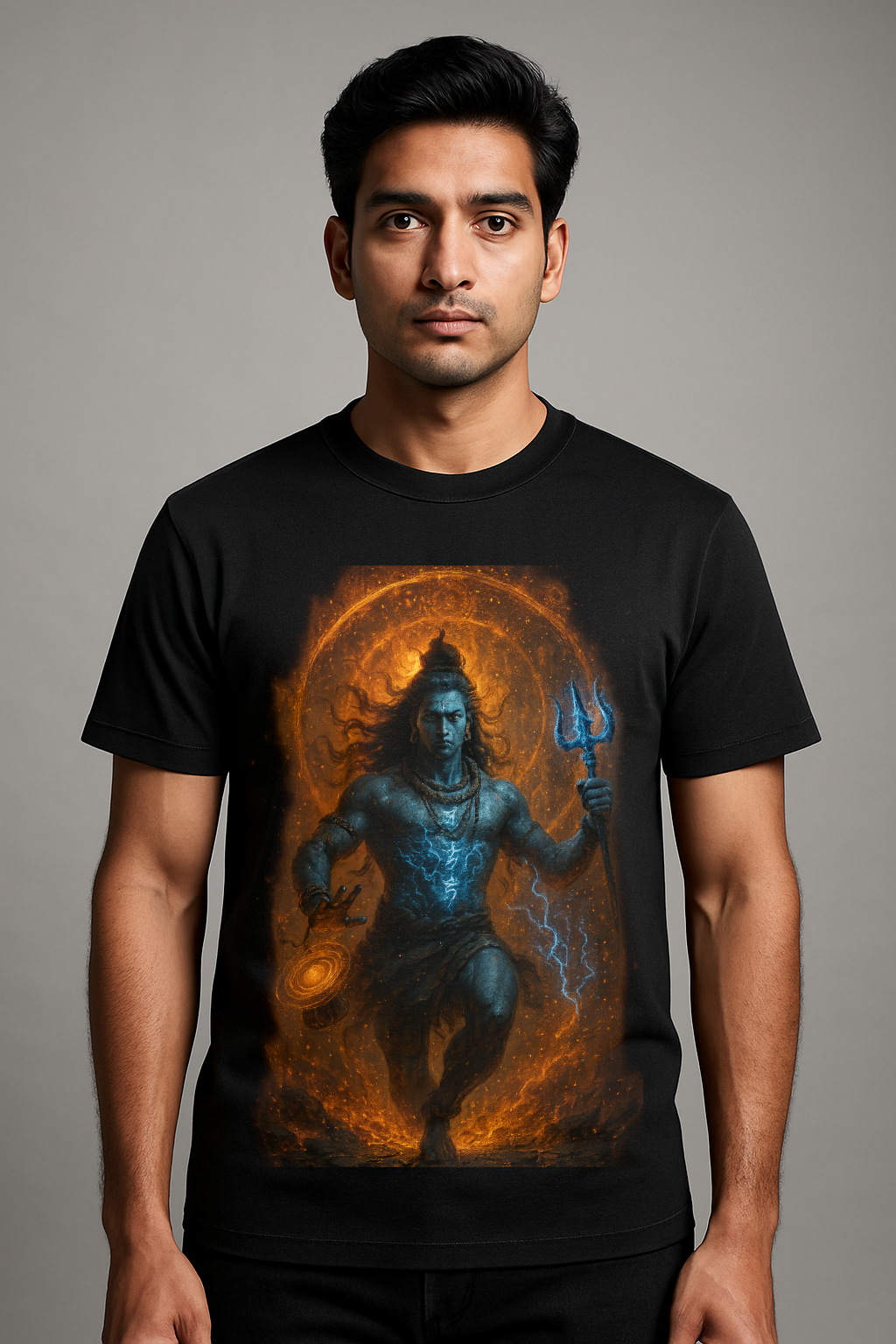 Mahadev Electric T-shirt – The Spark of Divine Power