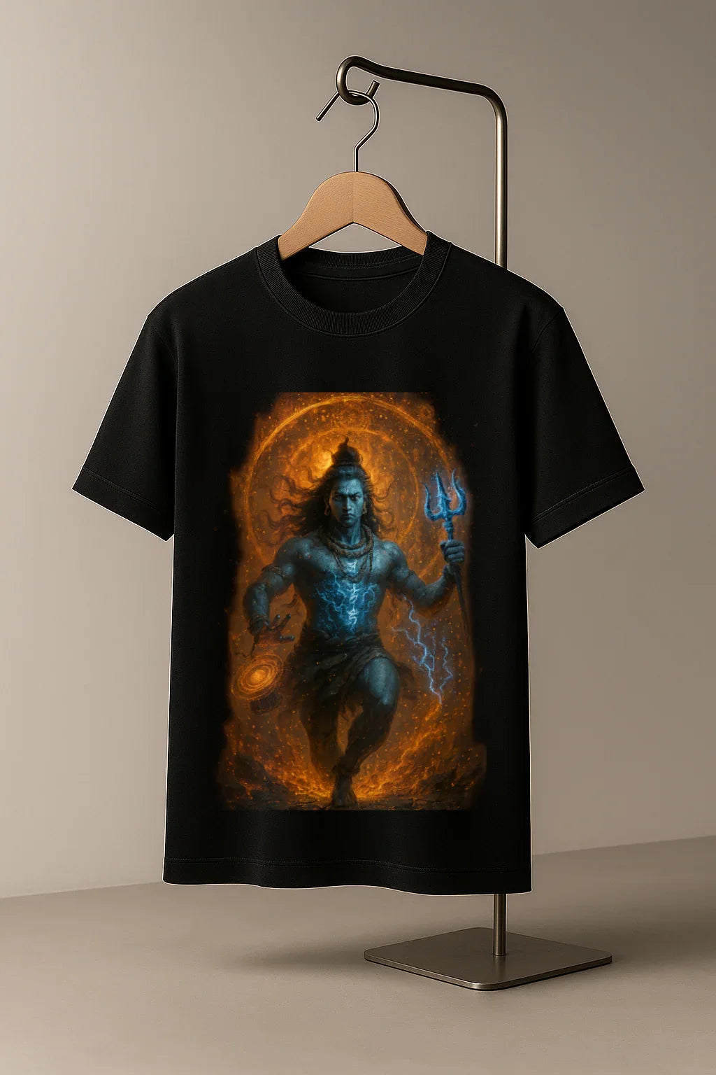 Mahadev Electric T-shirt – The Spark of Divine Power - MeraKapda