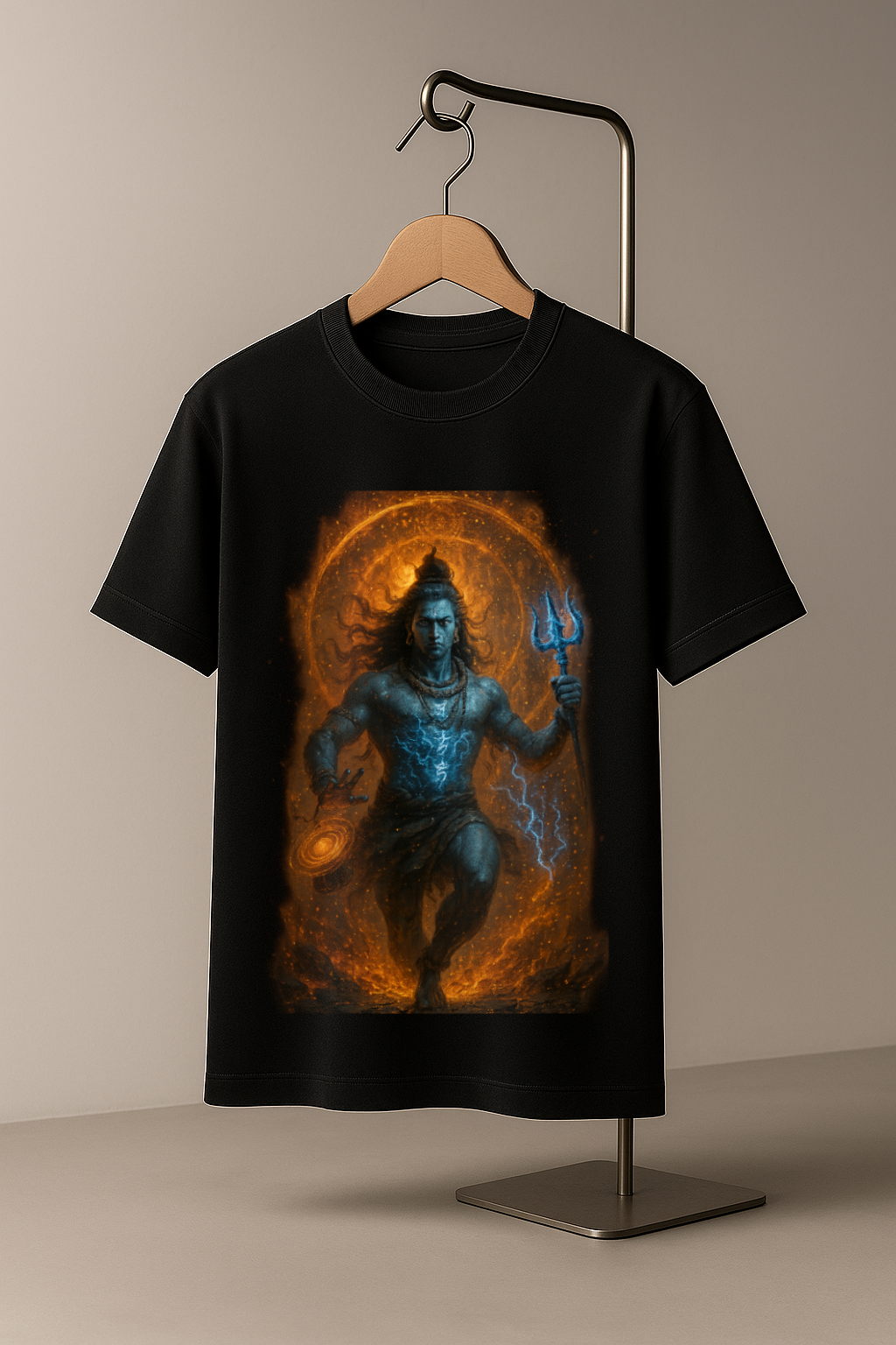 Mahadev Electric T-shirt – The Spark of Divine Power