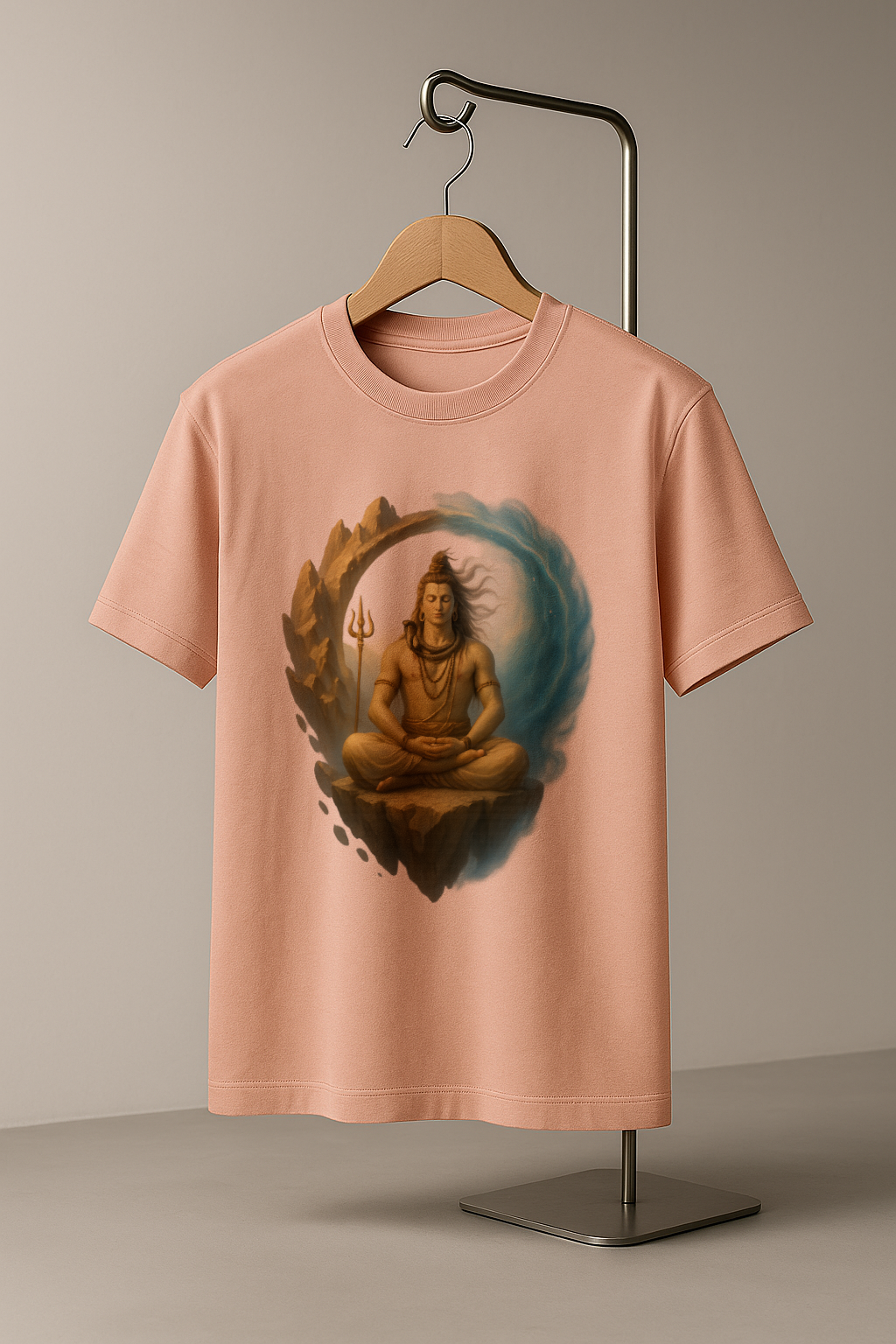t-shirt soft peach