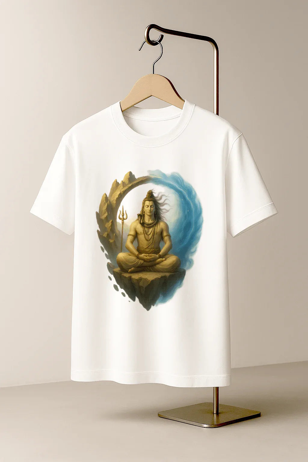 Mahadev Serenity T-Shirt – Calm Within the Cosmos - MeraKapda