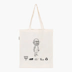 Printed Natural Tote Bag (Modii) - MeraKapda