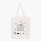 Printed Natural Tote Bag (Narendra Modi) - MeraKapda