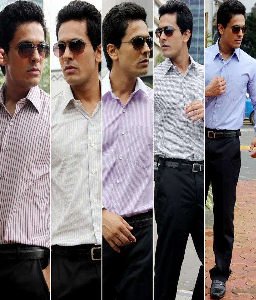 Gwalior Assorted Pack of 10 - 5 Pc of Trousers and Shirt Material MKC01 - MeraKapda