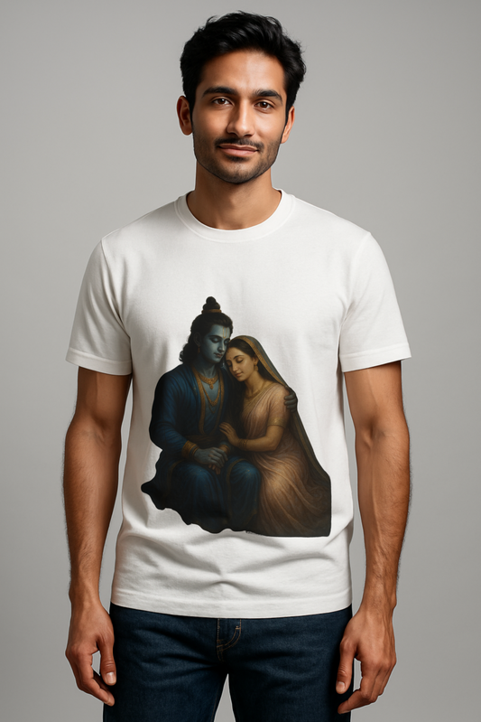 Ram & Sita Serenity T-shirt – A Timeless Symbol of Eternal Love