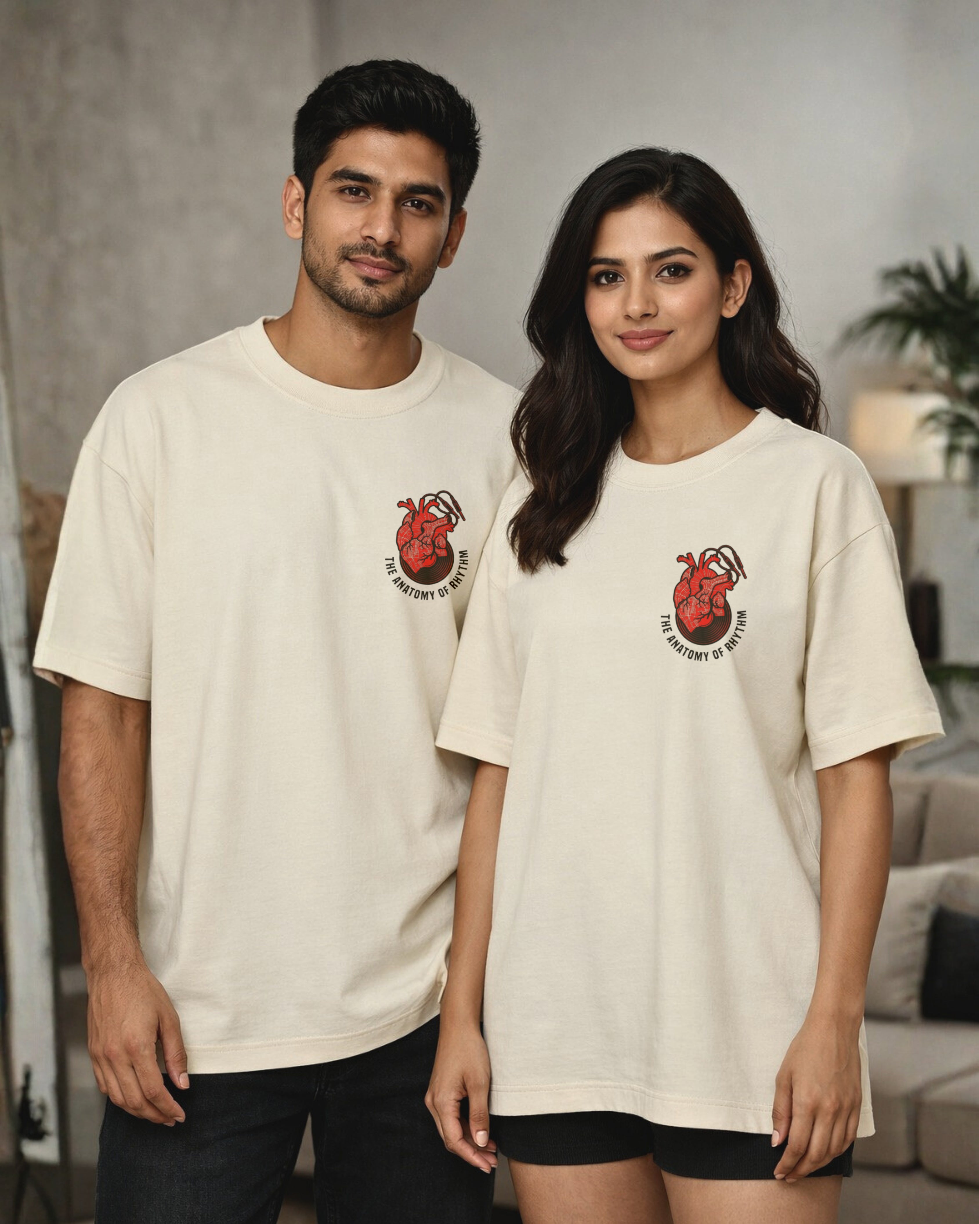 The Anatomy of Rhythm – Rhythm City Oversized T-Shirt | Urban Beat Collection