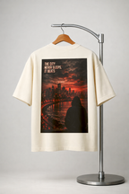Marine Drive Beats Oversized T-Shirt – Rhythm City Edition | Unisex Streetwear