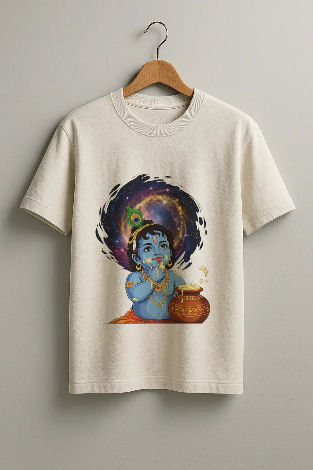 Bal Krishna Makhan Chor T-Shirt – Divine Edition - MeraKapda