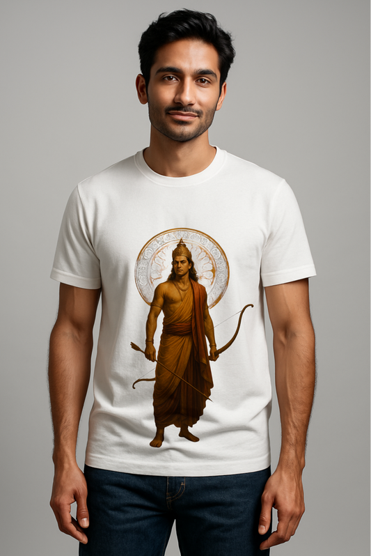 Shree Ram – Dharma Light T-shirt | Strength in Calm