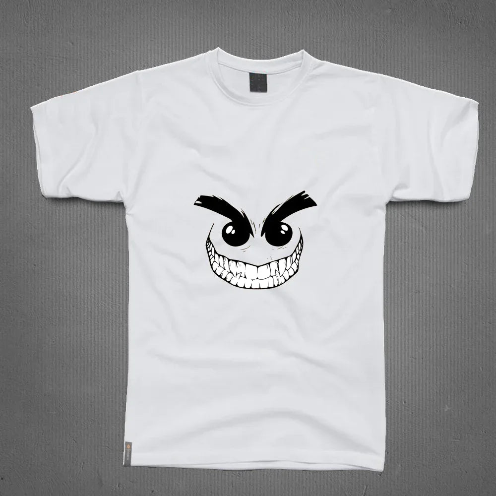 Round Neck T-Shirt - Smilevil - MeraKapda