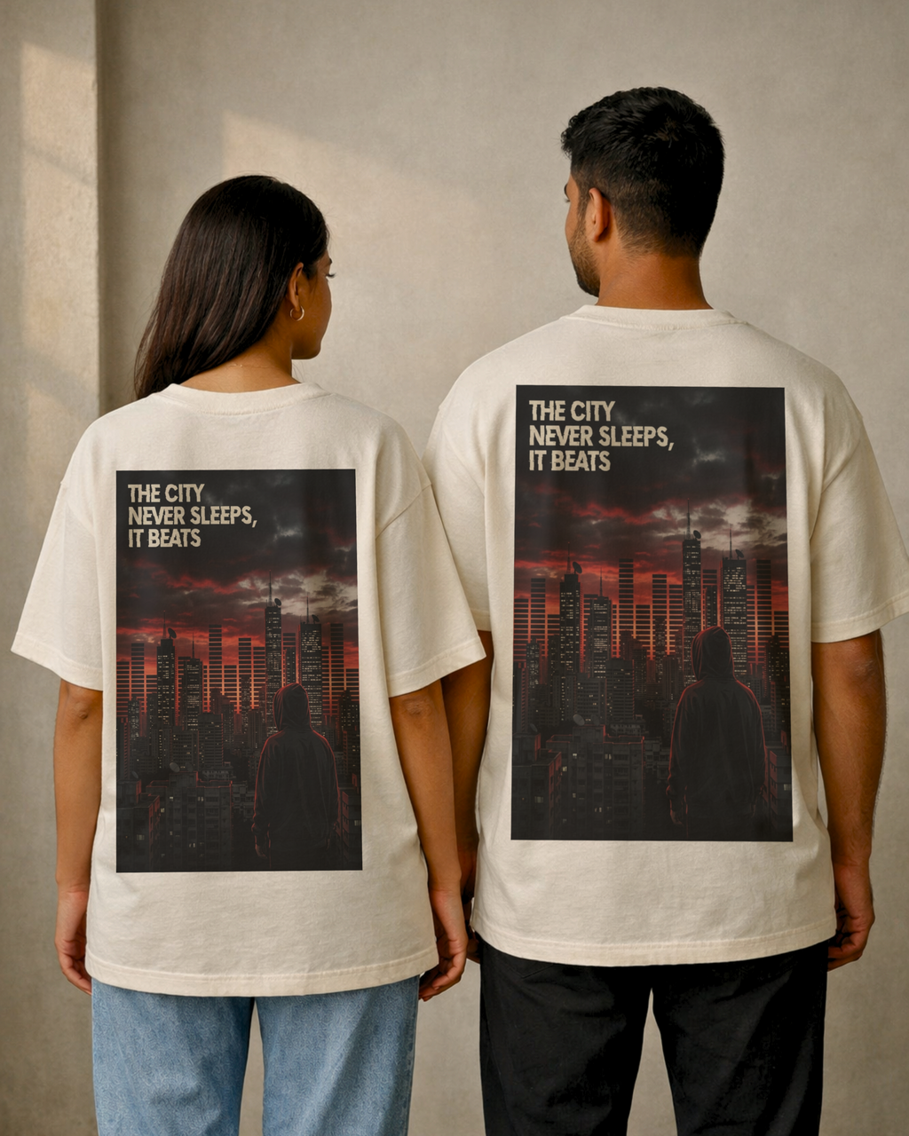 Rhythm City After Dark Oversized T-Shirt | Urban Nightwear