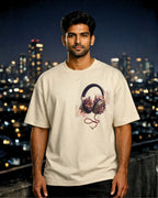 Rhythm City After Dark Oversized T-Shirt | Urban Nightwear