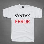 Round Neck T-Shirt - Syntax Error-t - MeraKapda