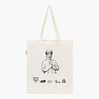 Printed Natural Tote Bag (Shri Ramswaroop Koli) - MeraKapda