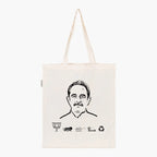 Printed Natural Tote Bag (Kirti Vardhan Singh) - MeraKapda
