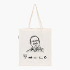 Printed Natural Tote Bag (Shri V Muraleedharan) - MeraKapda