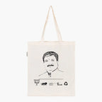 Printed Natural Tote Bag (Shri Alok Sharma) - MeraKapda