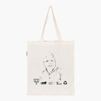 Printed Natural Tote Bag (Shri Vishnu Dayal Ram) - MeraKapda