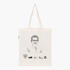 Printed Natural Tote Bag (Shri Anurag Sharma) - MeraKapda