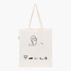 Printed Natural Tote Bag (Smt Dr Madhavi Latha) - MeraKapda